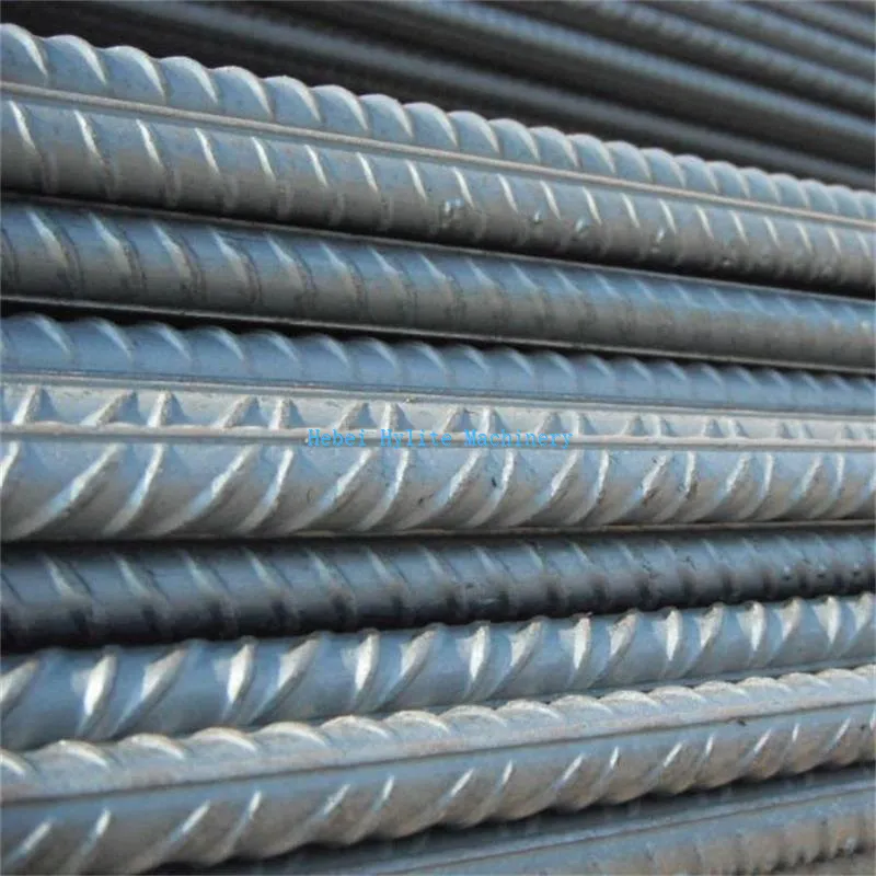 Ribbed rebar machine